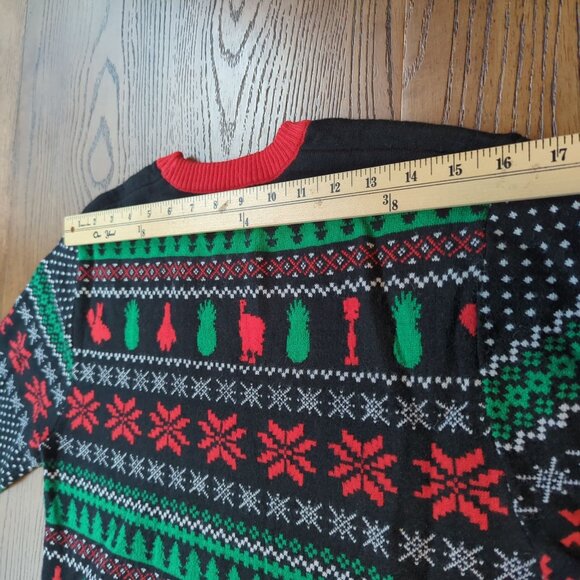 SpongeBob Squarepants Mens Ugly Christmas Sweater Sz M Christmas 2021 Holiday - Picture 12 of 15